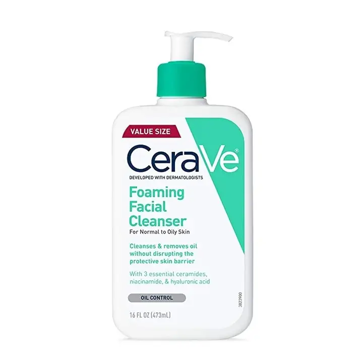 فوم شست و شوی صورت سراوی CeraVe مناسب برای پوست نرمال