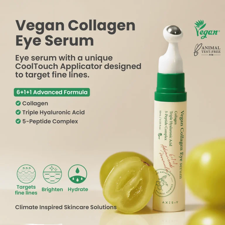 سرم دور چشم ضد چروک اکسیس وای | Axis-Y مدل Vegan Collagen