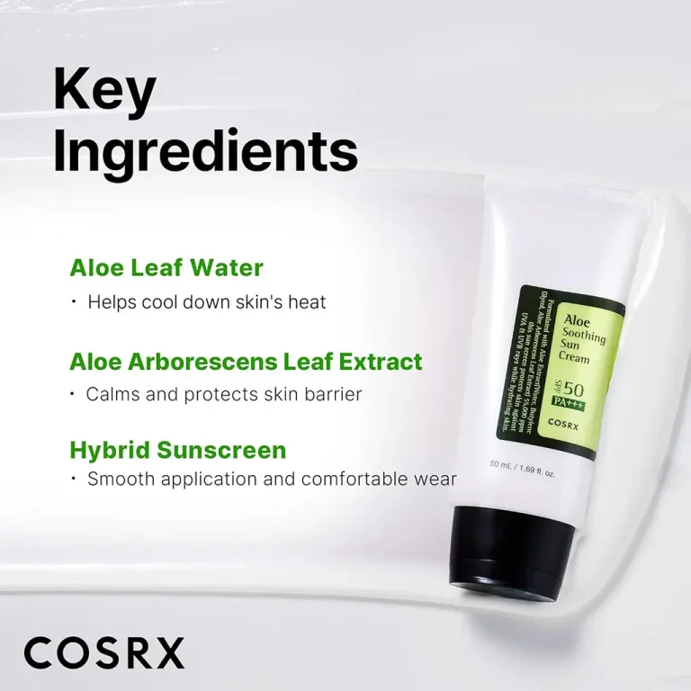 کرم ضد آفتاب آلوئه ورا کوزارکس | COSRX حجم 50 میل